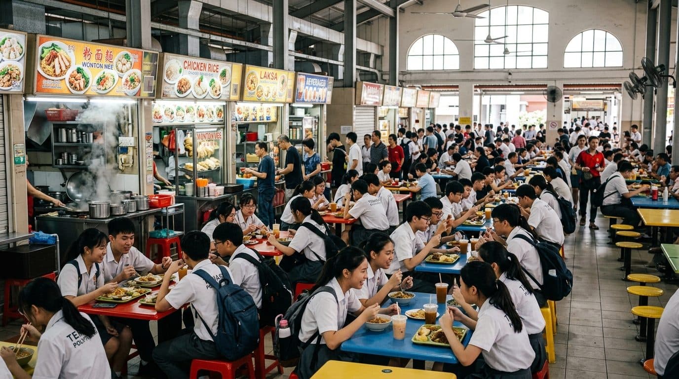 Cover image for Singapore Food Culture: A First-Timer's Guide
